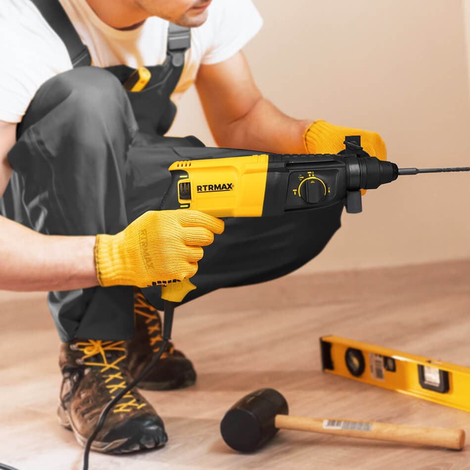 RTM226 Elektropnömatik Kırıcı Delici Matkap SDS Plus 2