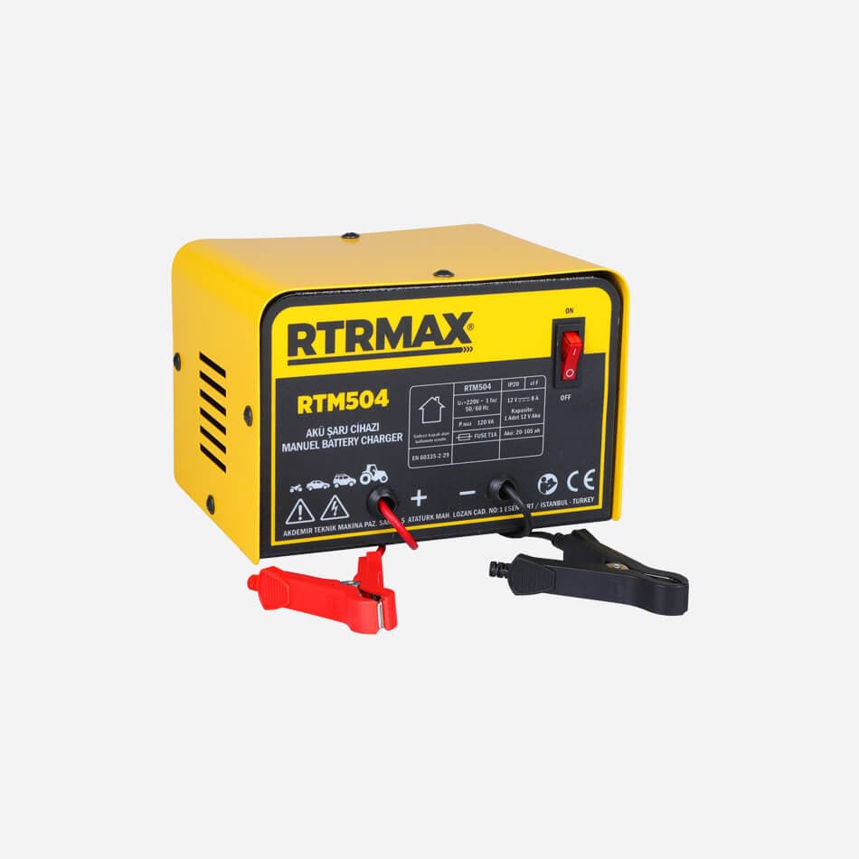 RTM504 Akü Şarj Cihazı 3