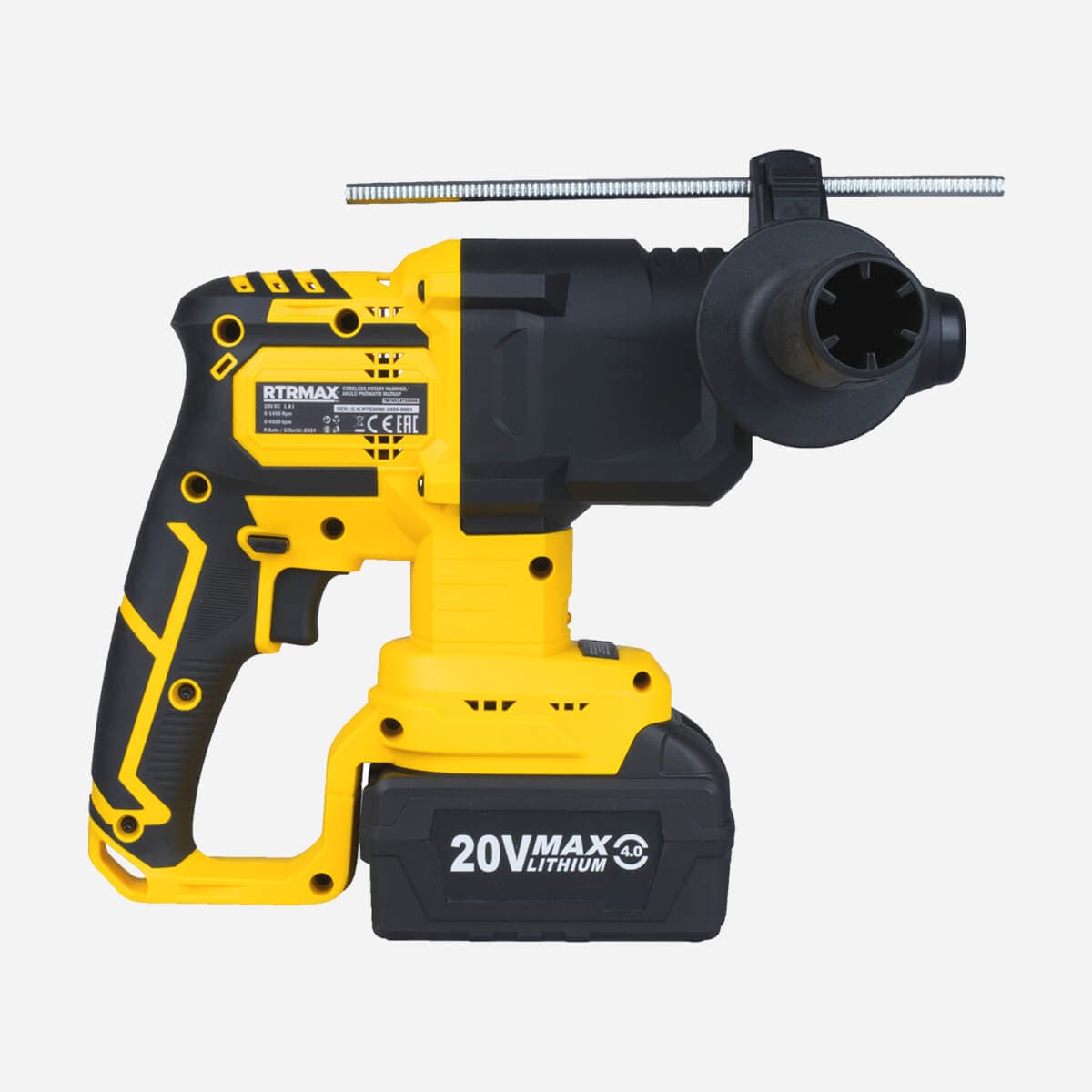 RTS5040B Şarjlı ElektroPnömatik Kırıcı Delici (SDS Plus) 4