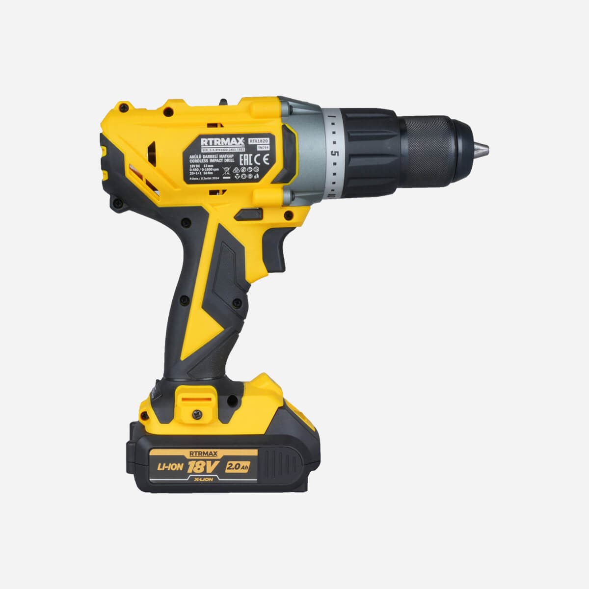 RTX1820B Şarjlı Darbeli Matkap 5