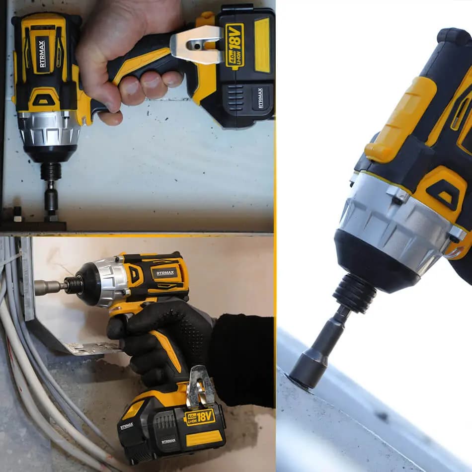 RTX2022B Şarjlı Darbeli Vidalama Kömürsüz Motor 7