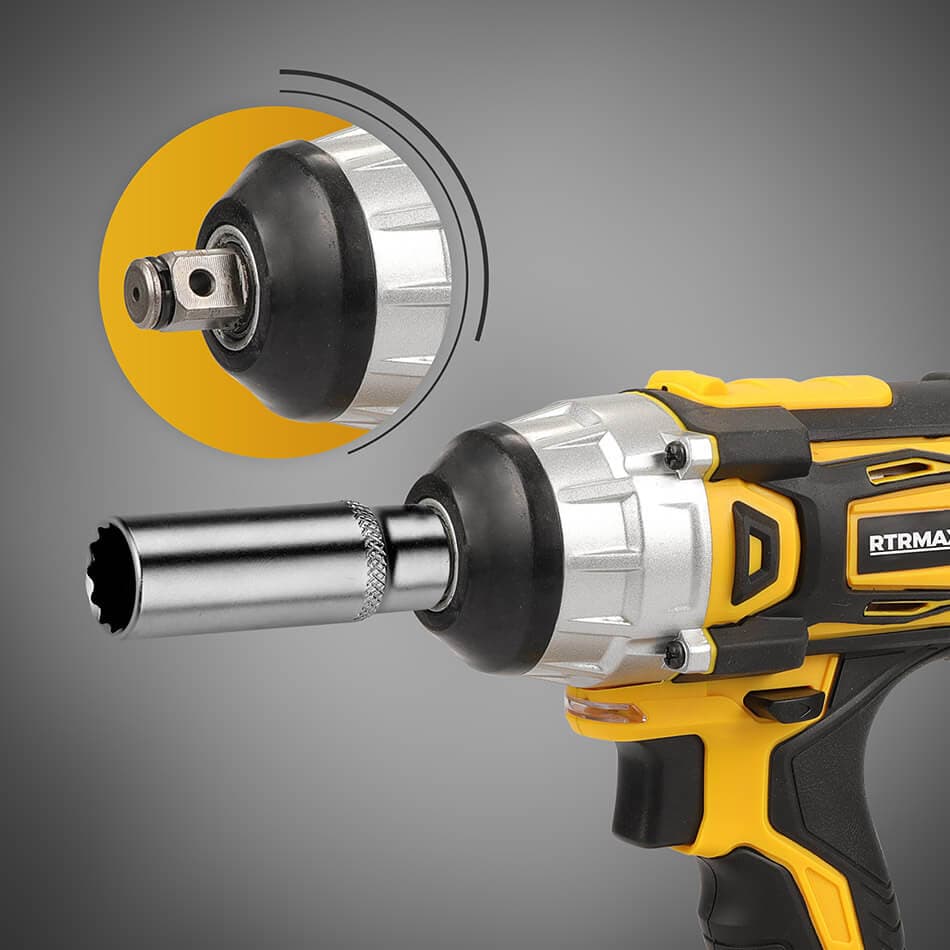 RTX2028B Şarjlı Darbeli Somun Sıkma Kömürsüz Motor 3