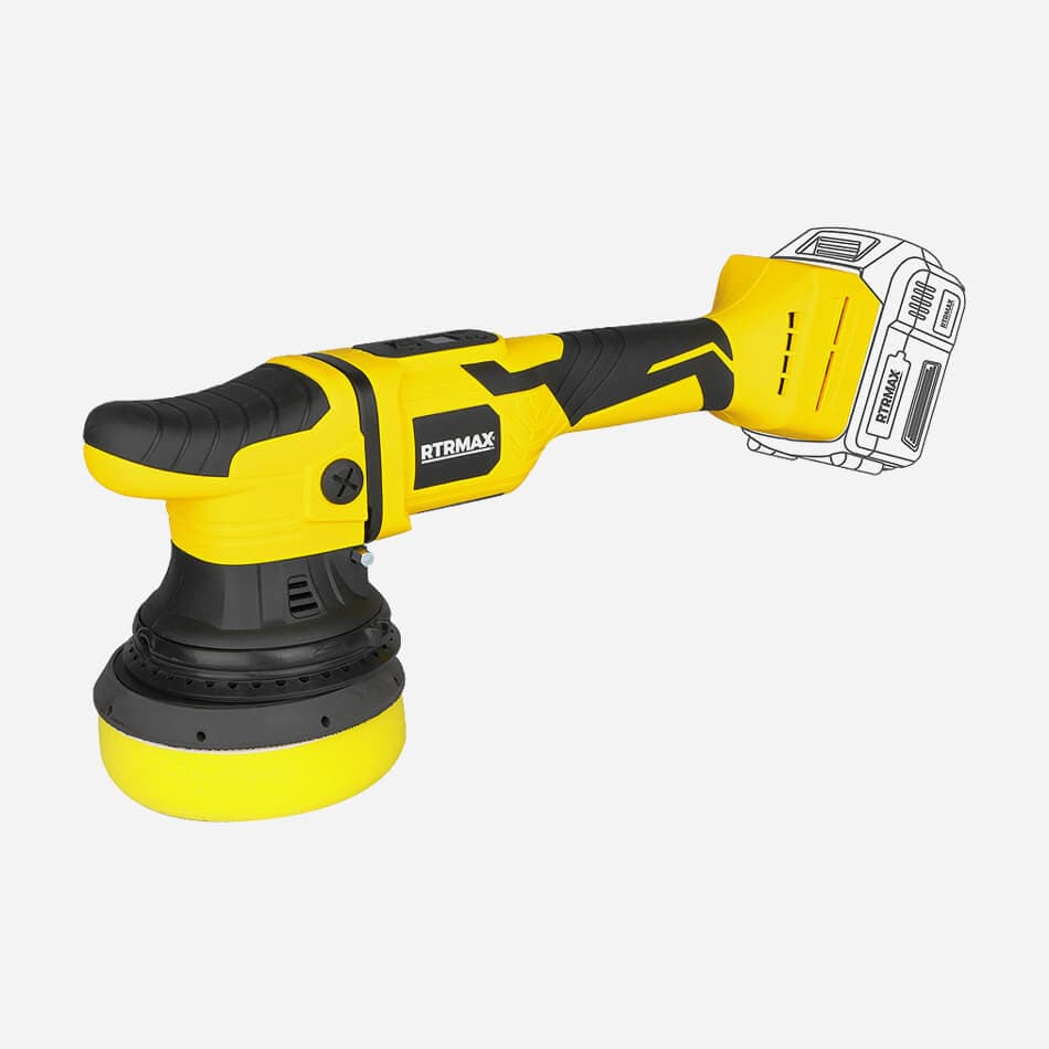 RTX2059B Şarjlı Orbital Polisaj Makinesi