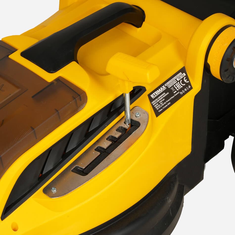 RTX2074B Şarjlı Çim Biçme Makinesi 5
