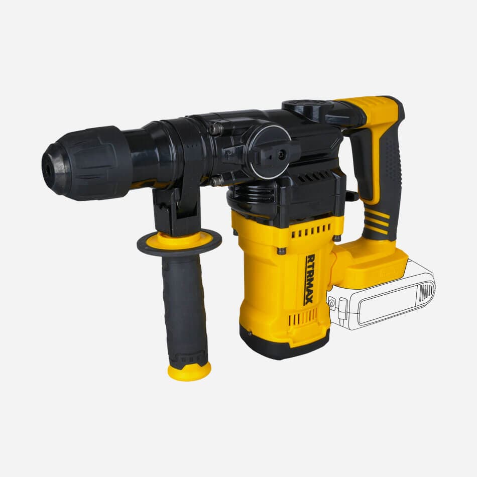 RTX2098B Şarjlı ElektroPnömatik Kırıcı Delici 3