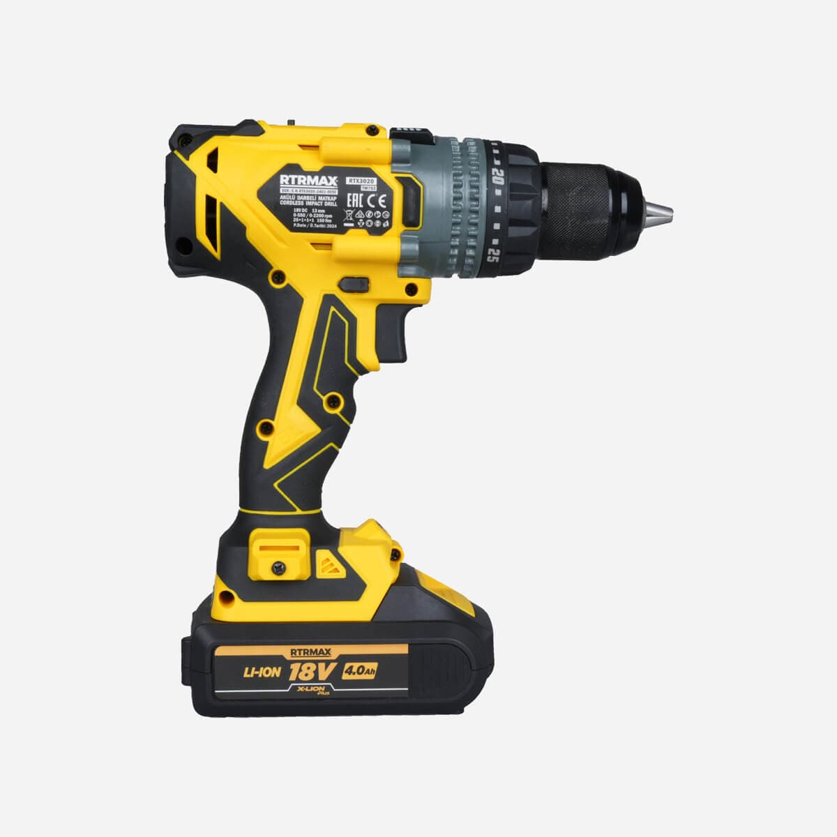 RTX3020B Şarjlı Darbeli Matkap 2