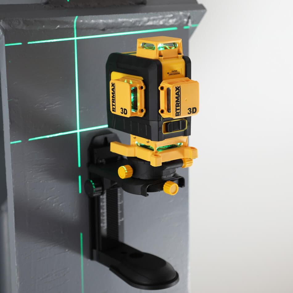 RTM059 Profesyonel Li-ion Şarjlı 4X360⁰ Yeşil Lazer Distomat 3