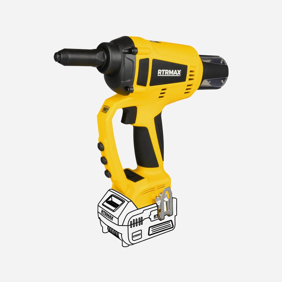 RTX2032B Şarjlı Perçin Tabancası 3