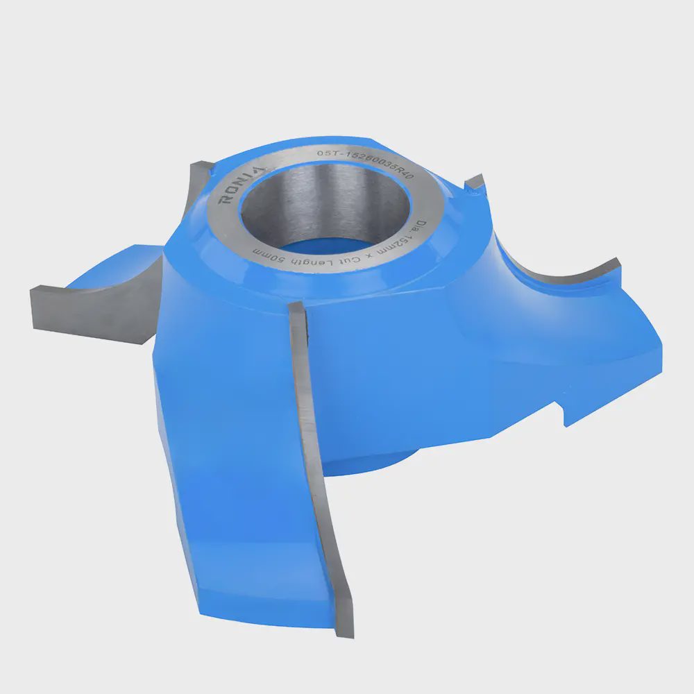 Sert Metal Plaketli Balık Sırtı Freze Ucu 35 mm 4