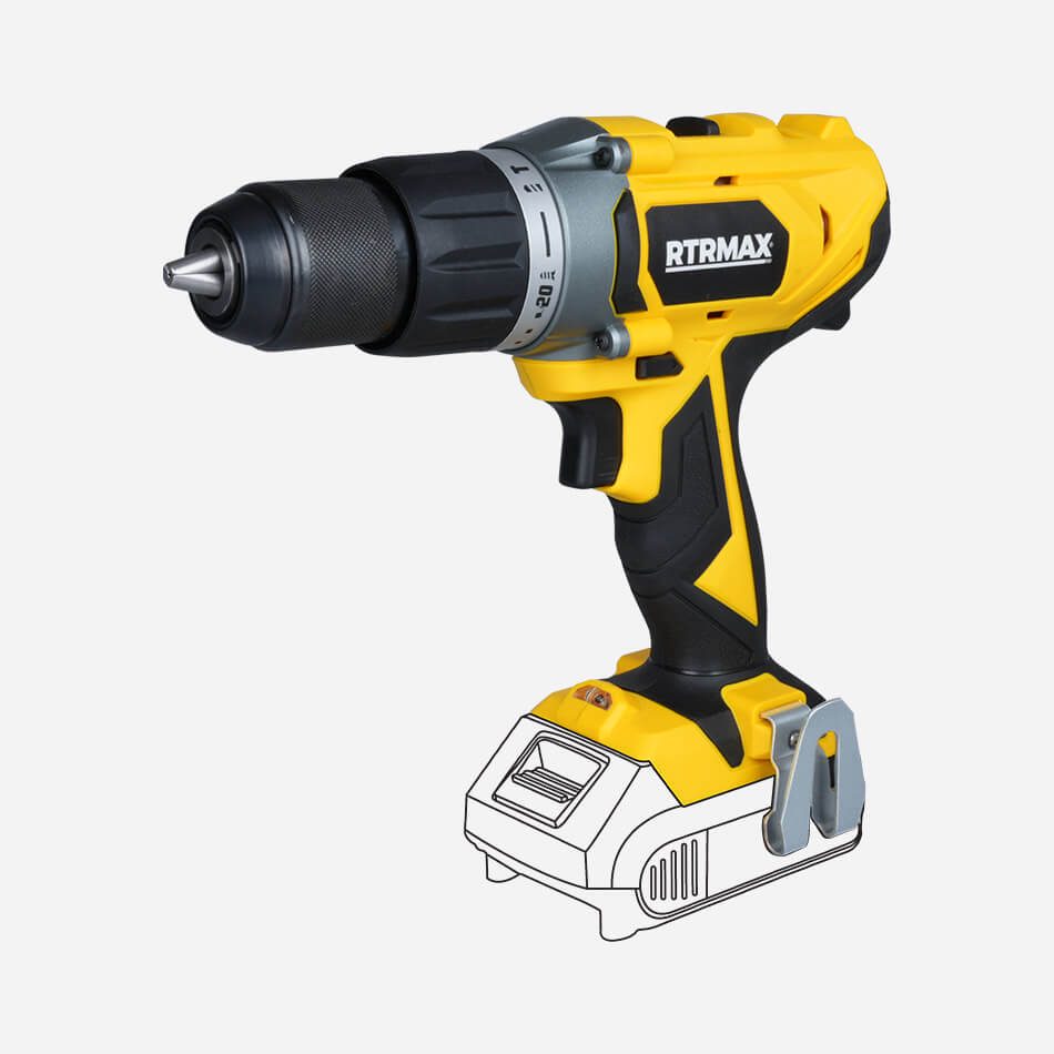 RTX1820B Şarjlı Darbeli Matkap 3