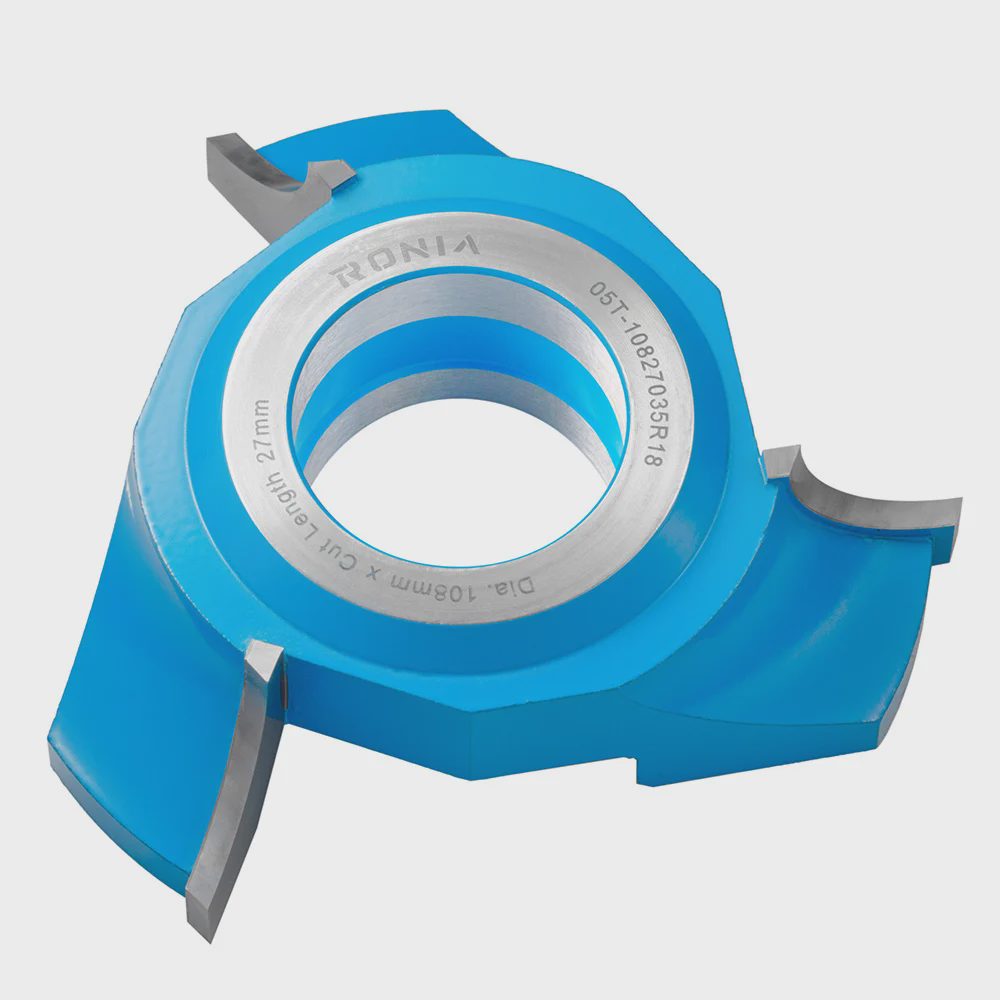 Sert Metal Plaketli Balık Sırtı Freze Ucu 35 mm 2