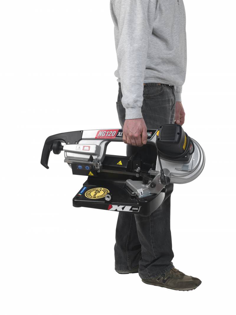 Portatif şerit testere - Patentli «NG SYSTEM» 120X102MM 1300W 3