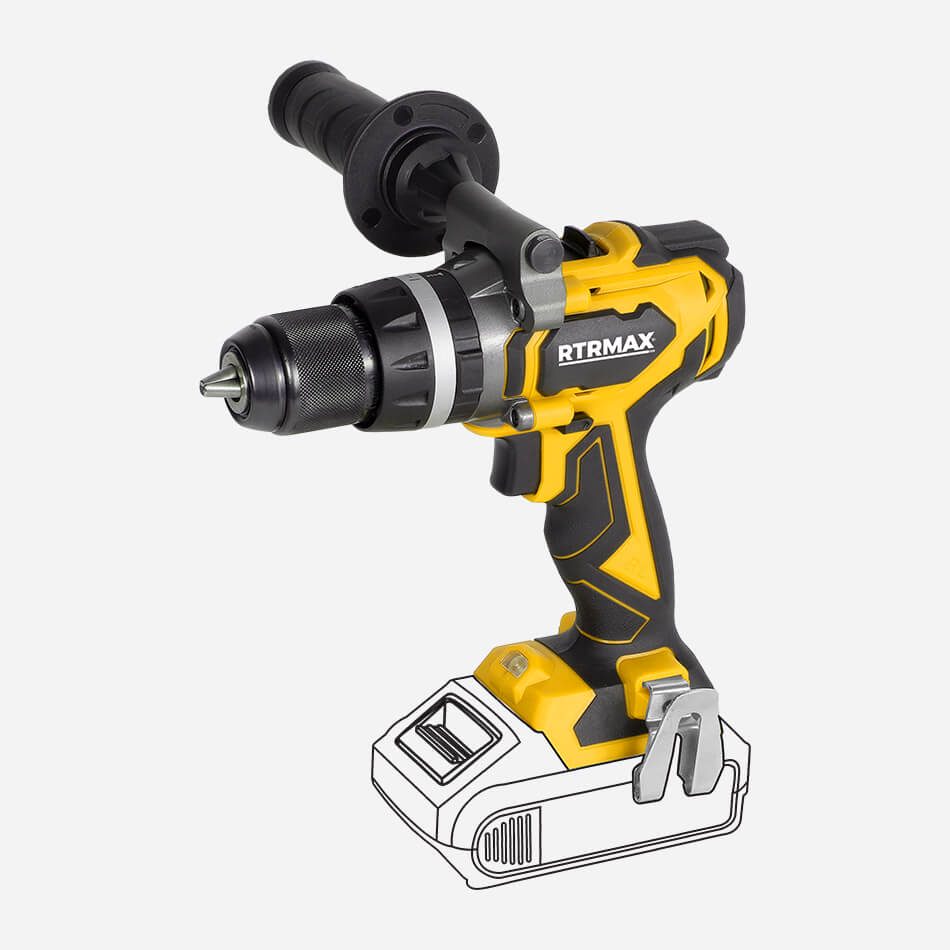 RTX3010B Şarjlı Darbeli Matkap 3