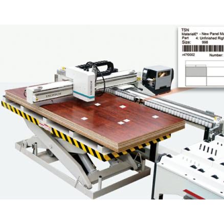 Excitech E4-2138D Ağır Hizmet CNC Nesting Makinesi 4