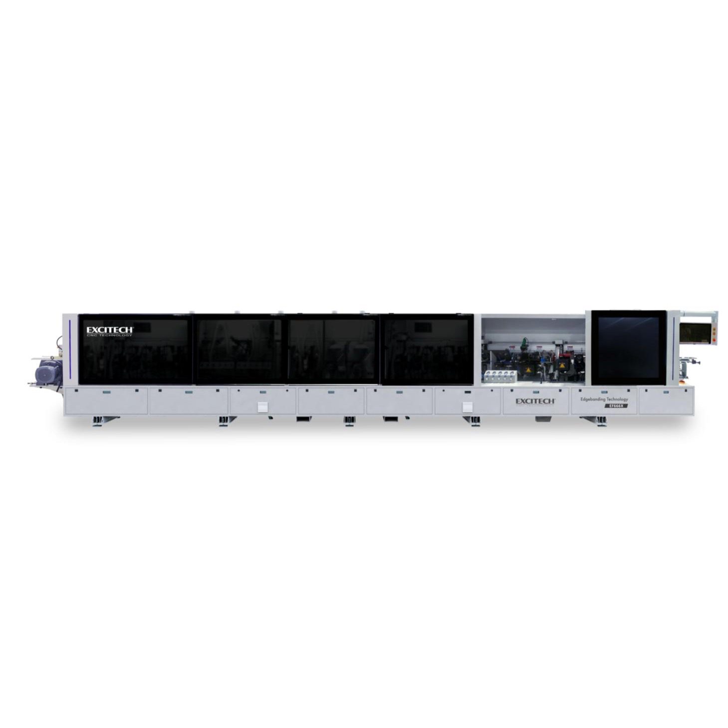 Excitech EF666X Düz ve Açılı Kenar Bantlama Makinesi
