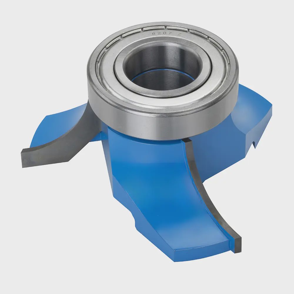 Sert Metal Plaketli Balık Sırtı Freze Ucu 35 mm 4
