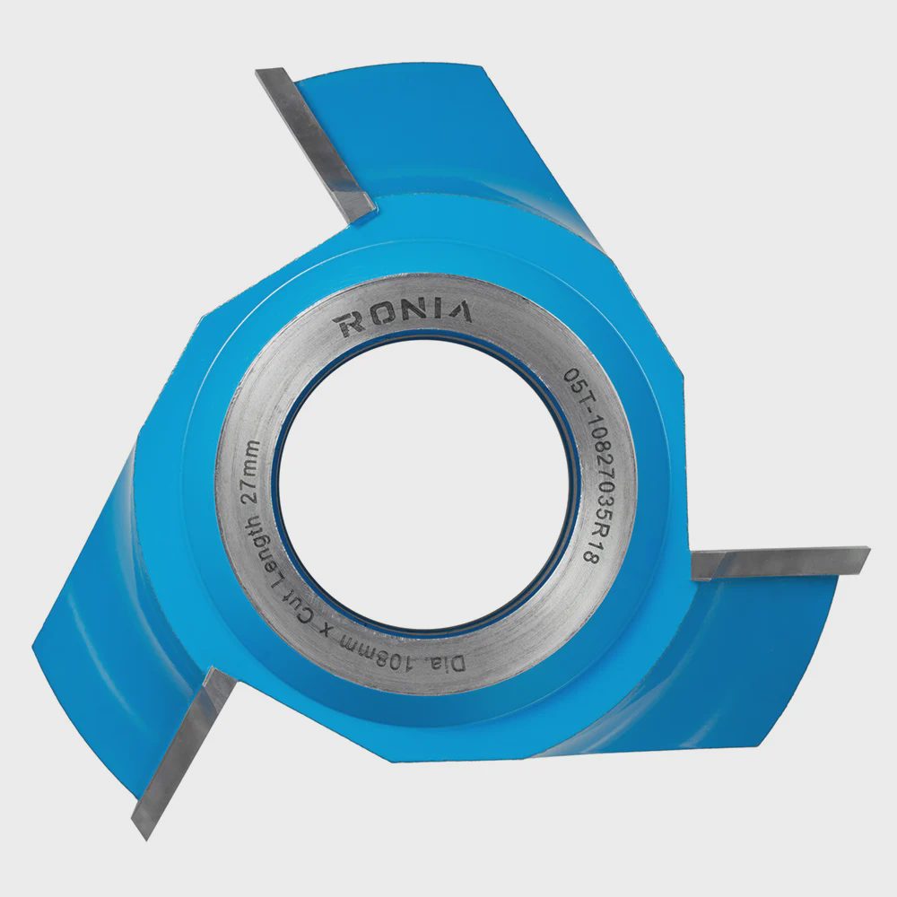 Sert Metal Plaketli Balık Sırtı Freze Ucu 35 mm