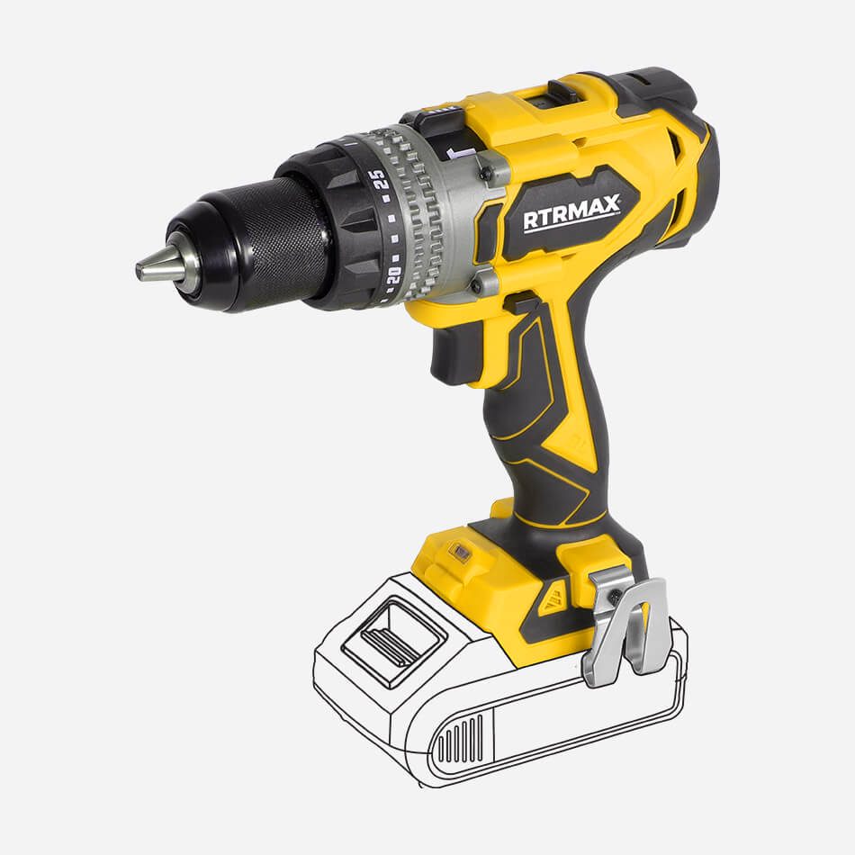 RTX3020B Şarjlı Darbeli Matkap