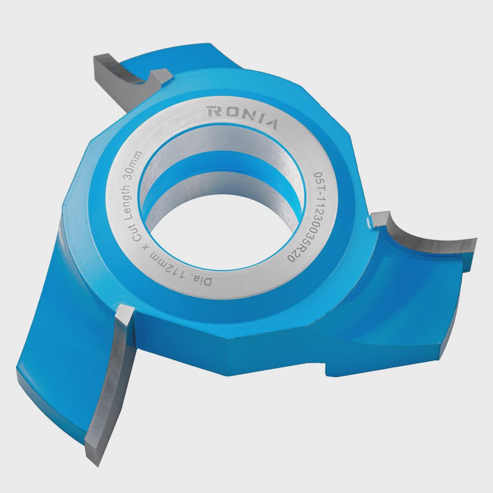 Sert Metal Plaketli Balık Sırtı Freze Ucu 35 mm