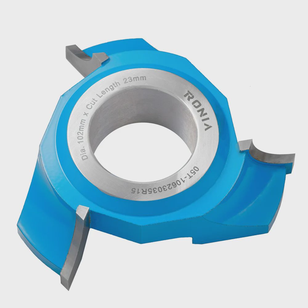 Sert Metal Plaketli Balık Sırtı Freze Ucu 35 mm 2