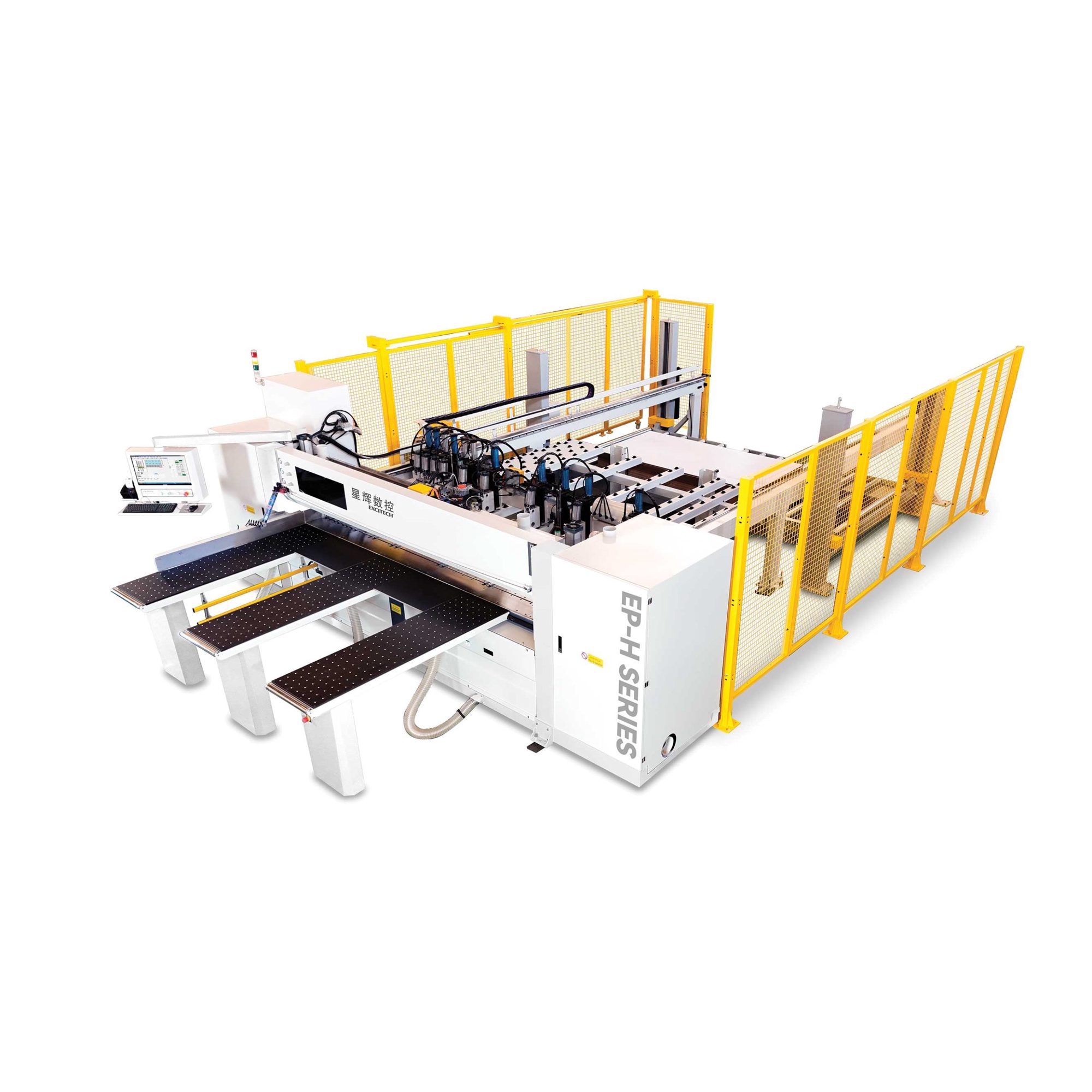 Excitech EPH430 Arkadan Beslemeli Panel Ebatlama Makinesi