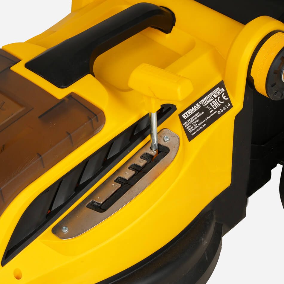 RTX2074B Şarjlı Çim Biçme Makinesi 5