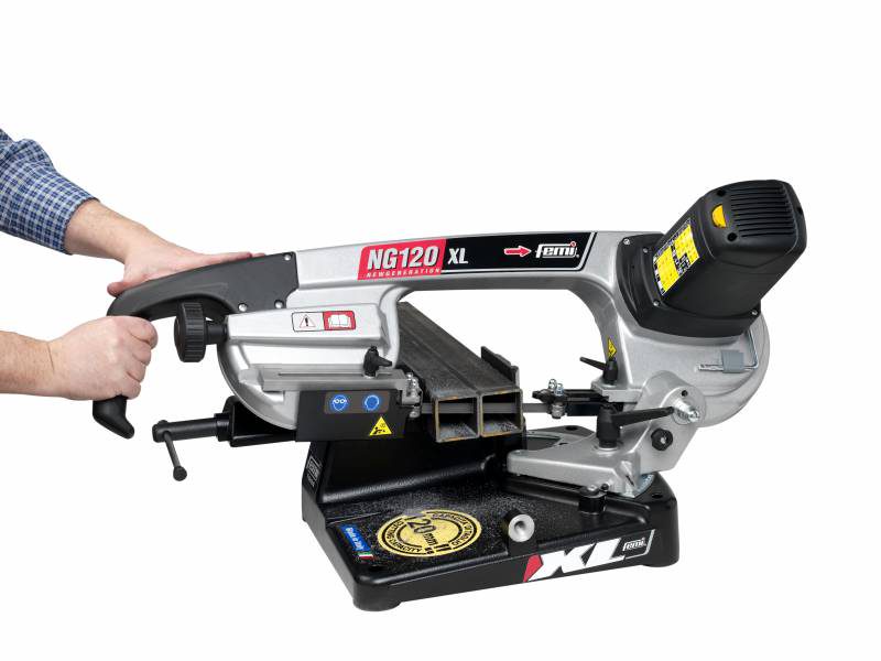 Portatif şerit testere - Patentli «NG SYSTEM» 120X102MM 1300W 2