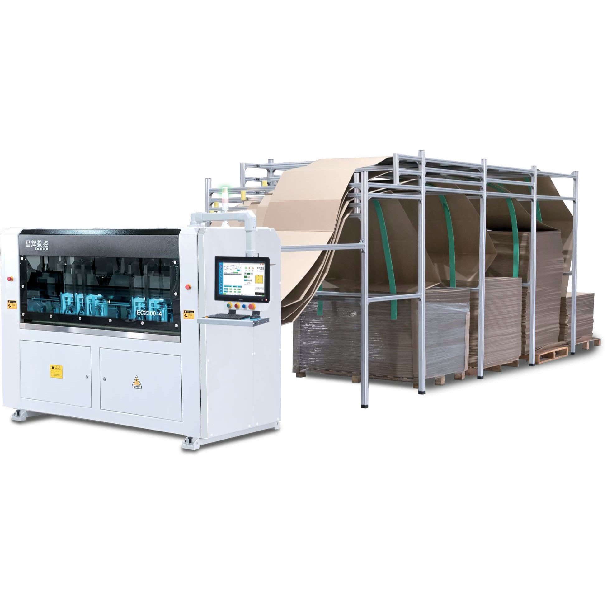 Excitech EC2300 Akıllı Koli Kesim Makinesi