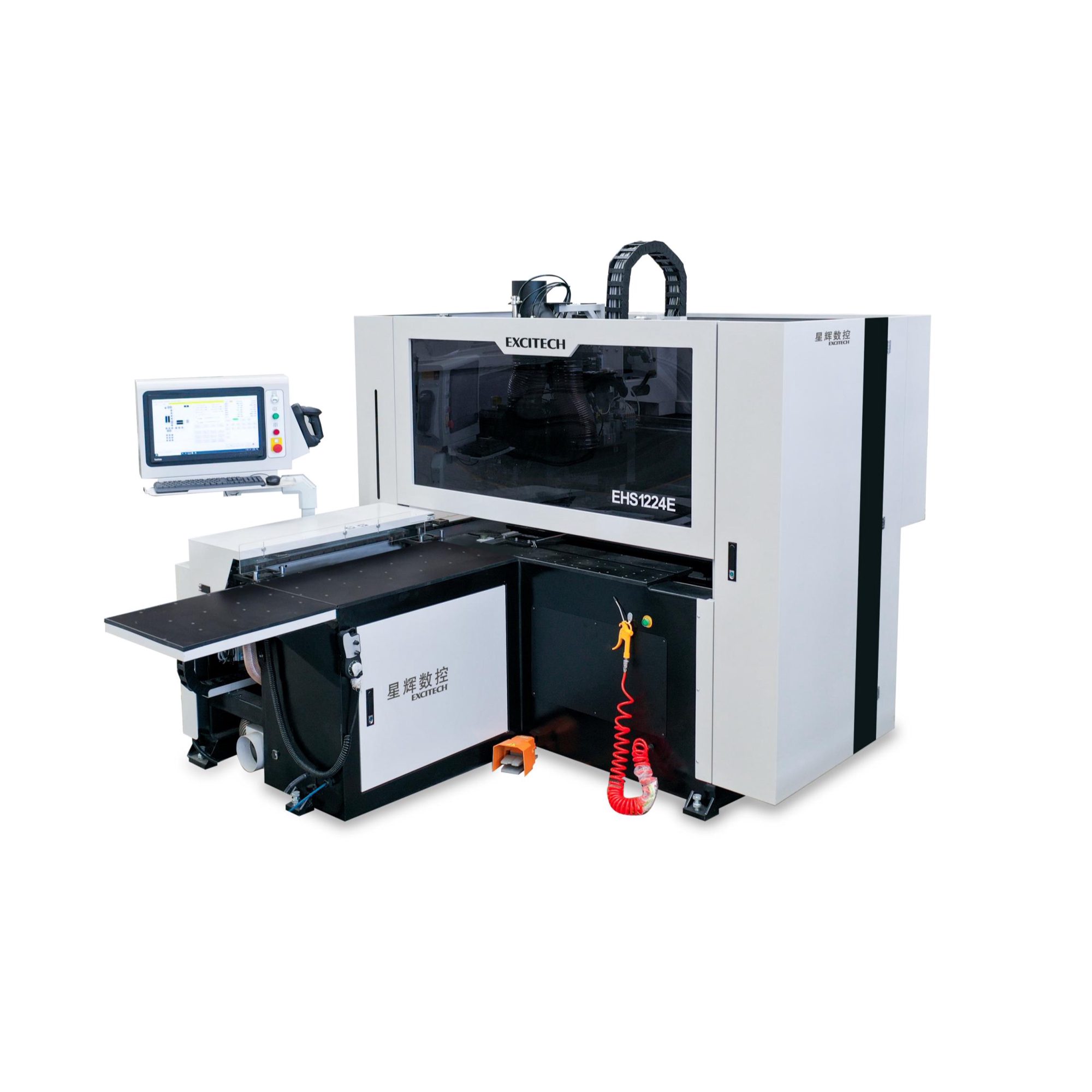 Excitech EHS1224SE 6 Yüzey CNC Delik Delme Makinesi
