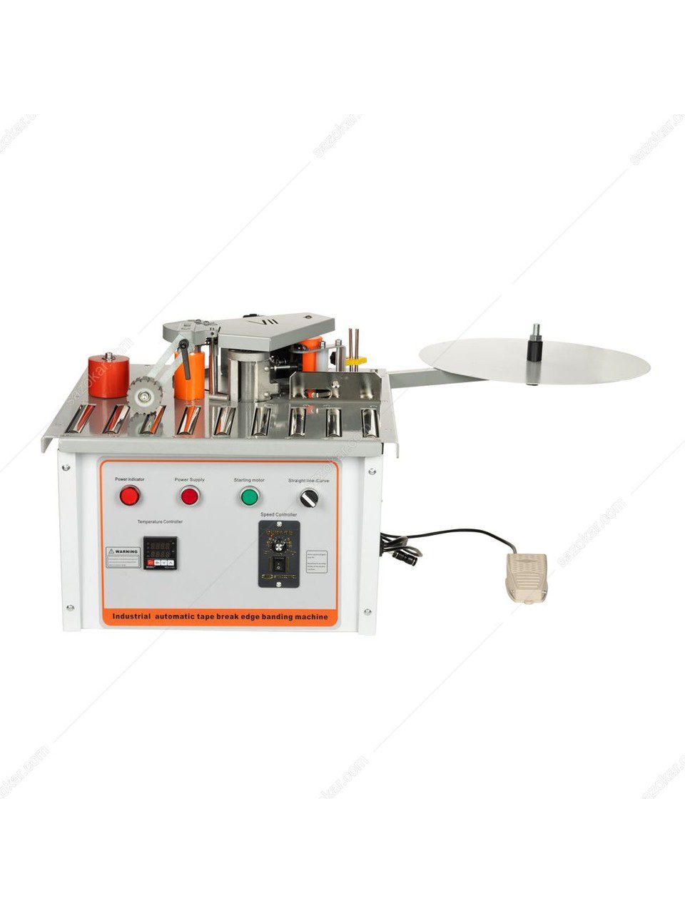 ERS12 PVC Kenar Bantlama Makinası Düz Ve Eğrikenar