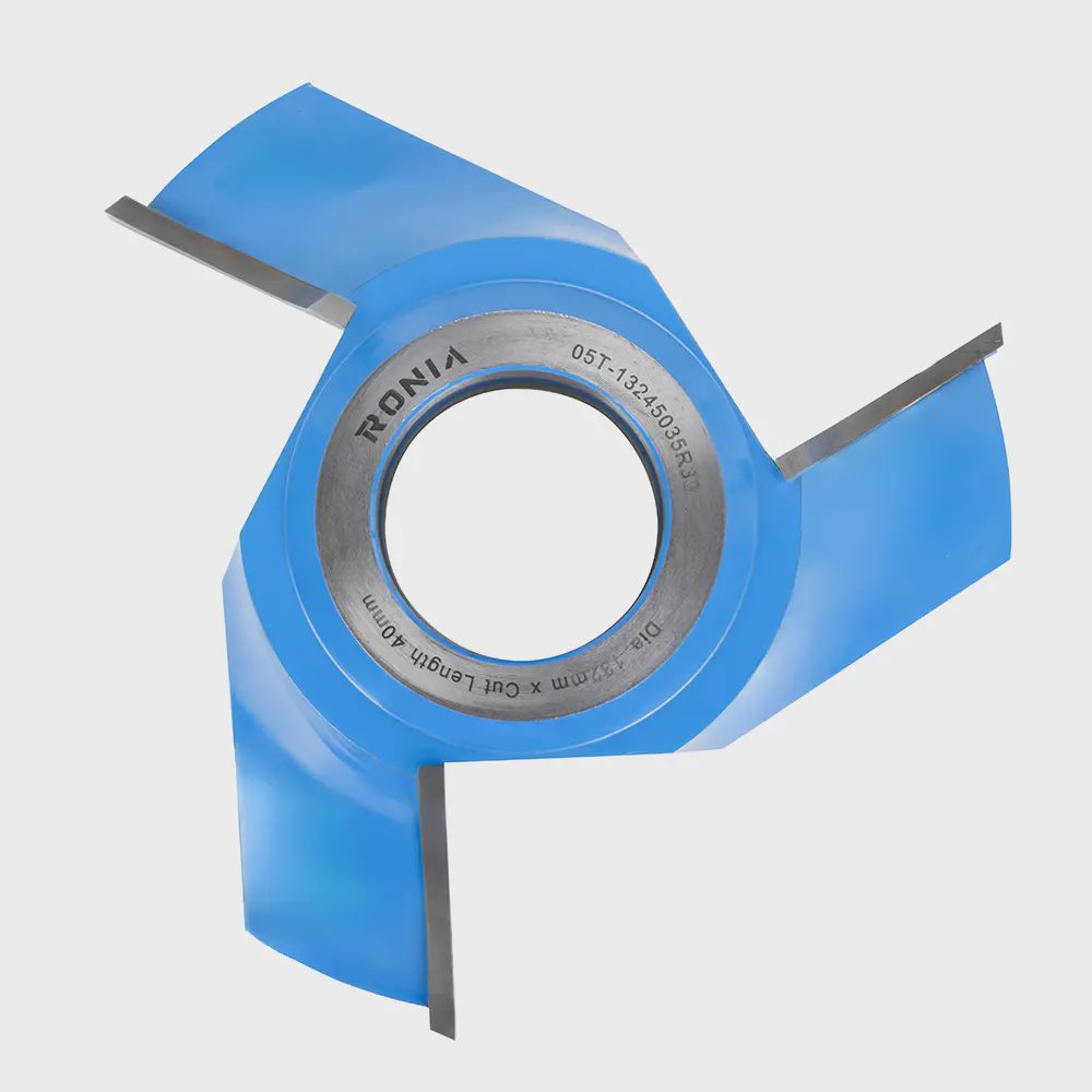 Sert Metal Plaketli Balık Sırtı Freze Ucu 35 mm