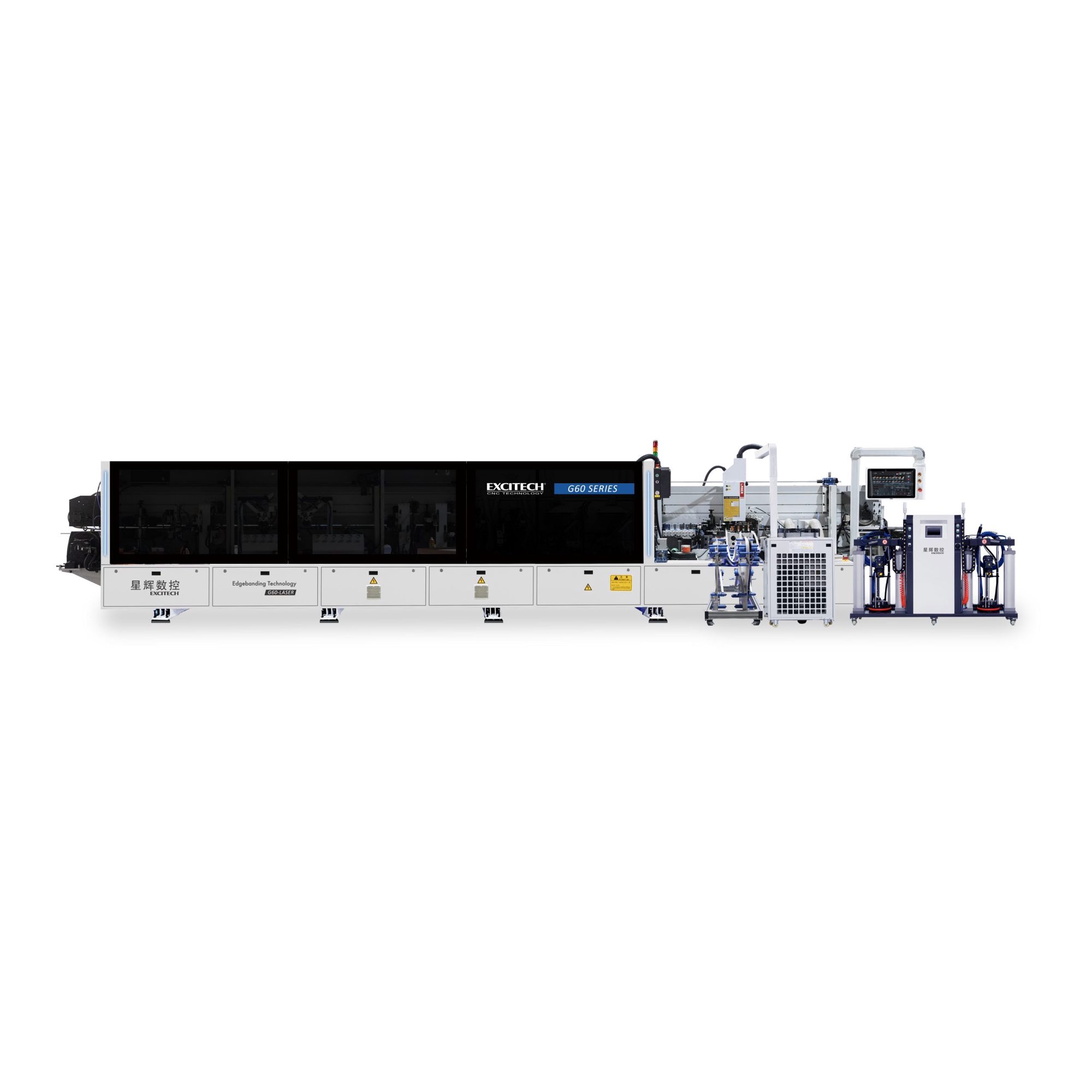 Excitech G60 Servo Yüksek Hızlı Lazer Kenar Bantlama Makinesi