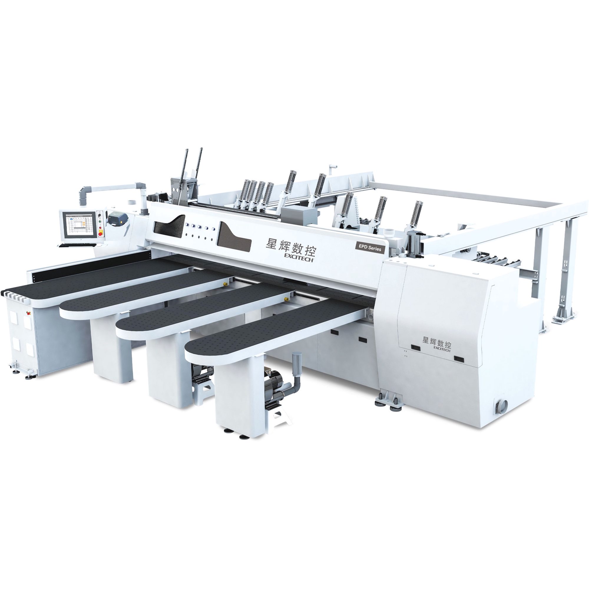 Excitech EPD430 Çift İticili Panel Ebatlama Makinesi