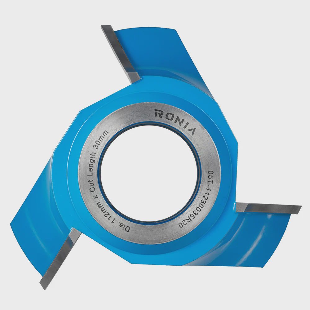 Sert Metal Plaketli Balık Sırtı Freze Ucu 35 mm 2