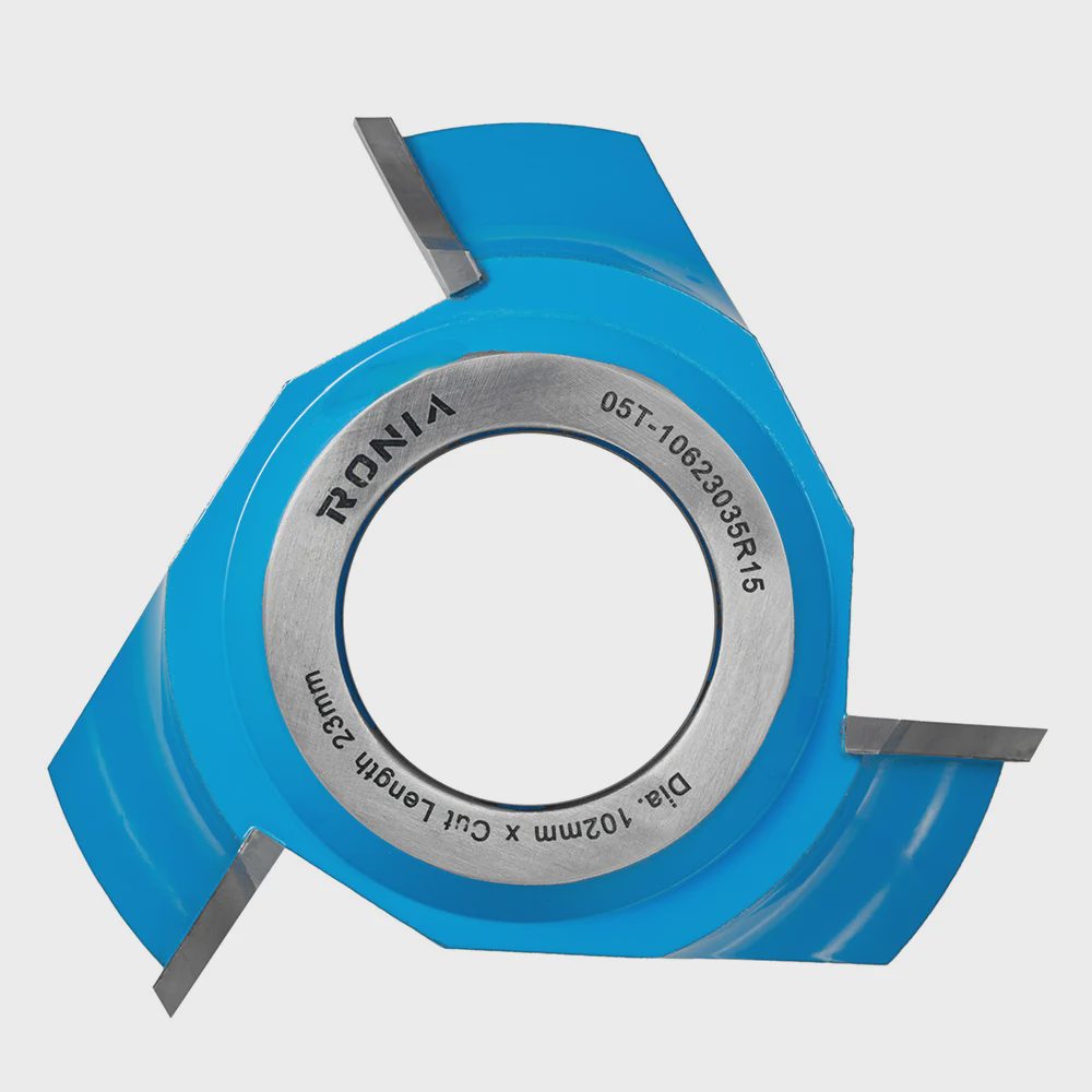 Sert Metal Plaketli Balık Sırtı Freze Ucu 35 mm