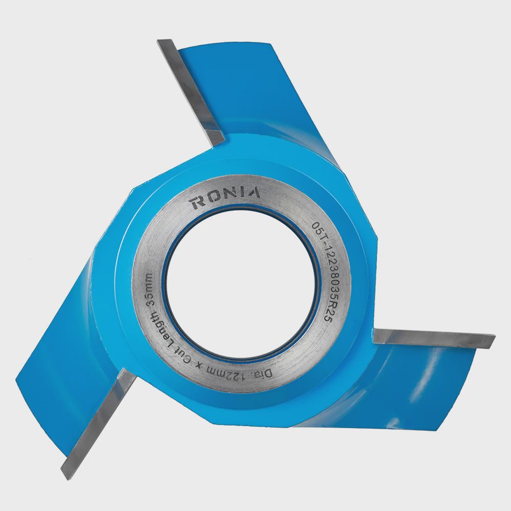 Sert Metal Plaketli Balık Sırtı Freze Ucu 35 mm