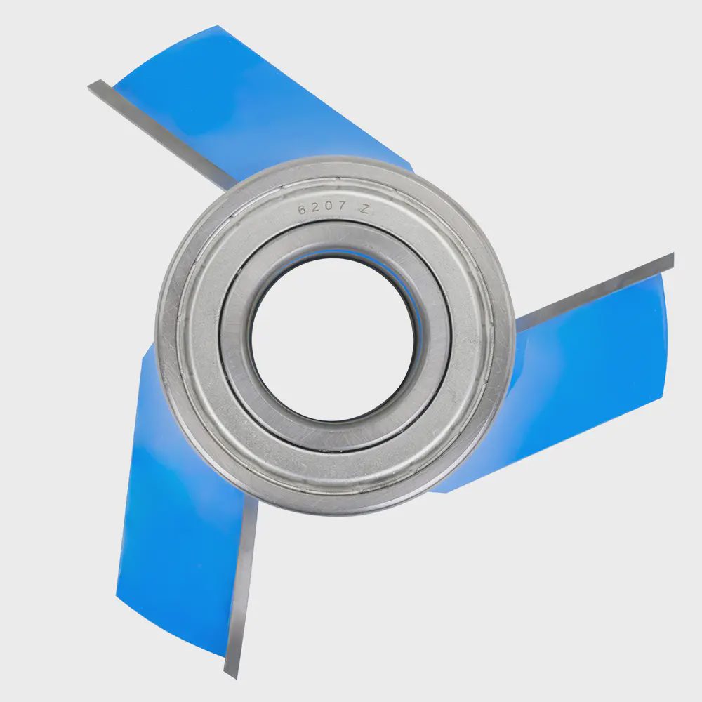 Sert Metal Plaketli Balık Sırtı Freze Ucu 35 mm 2