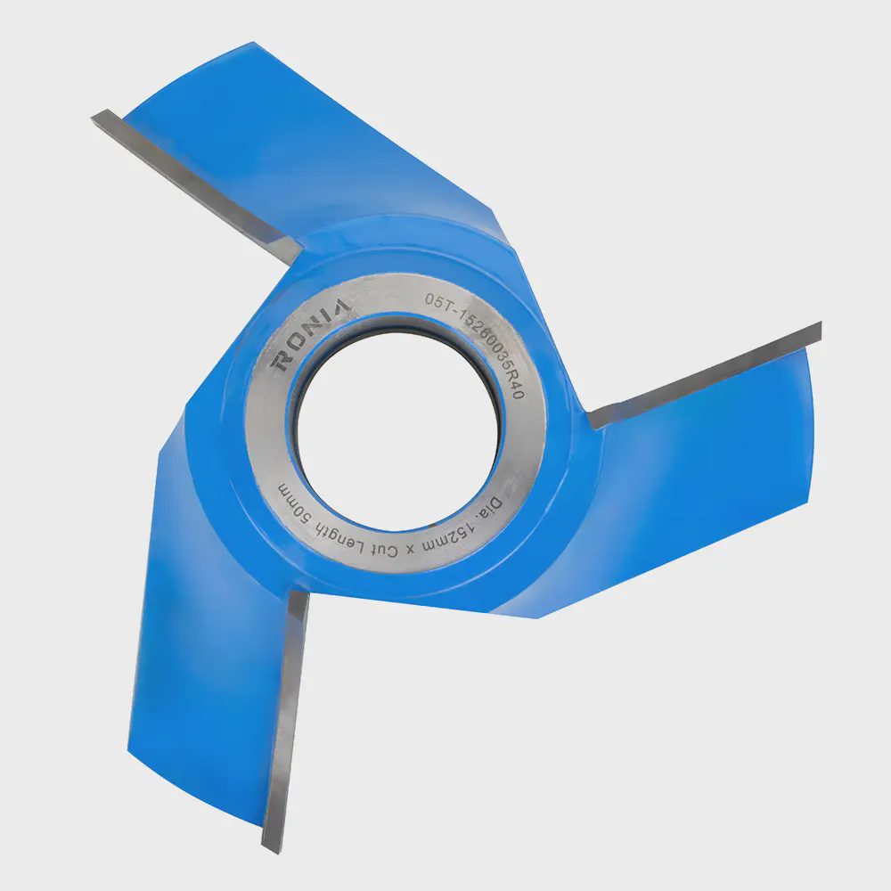 Sert Metal Plaketli Balık Sırtı Freze Ucu 35 mm